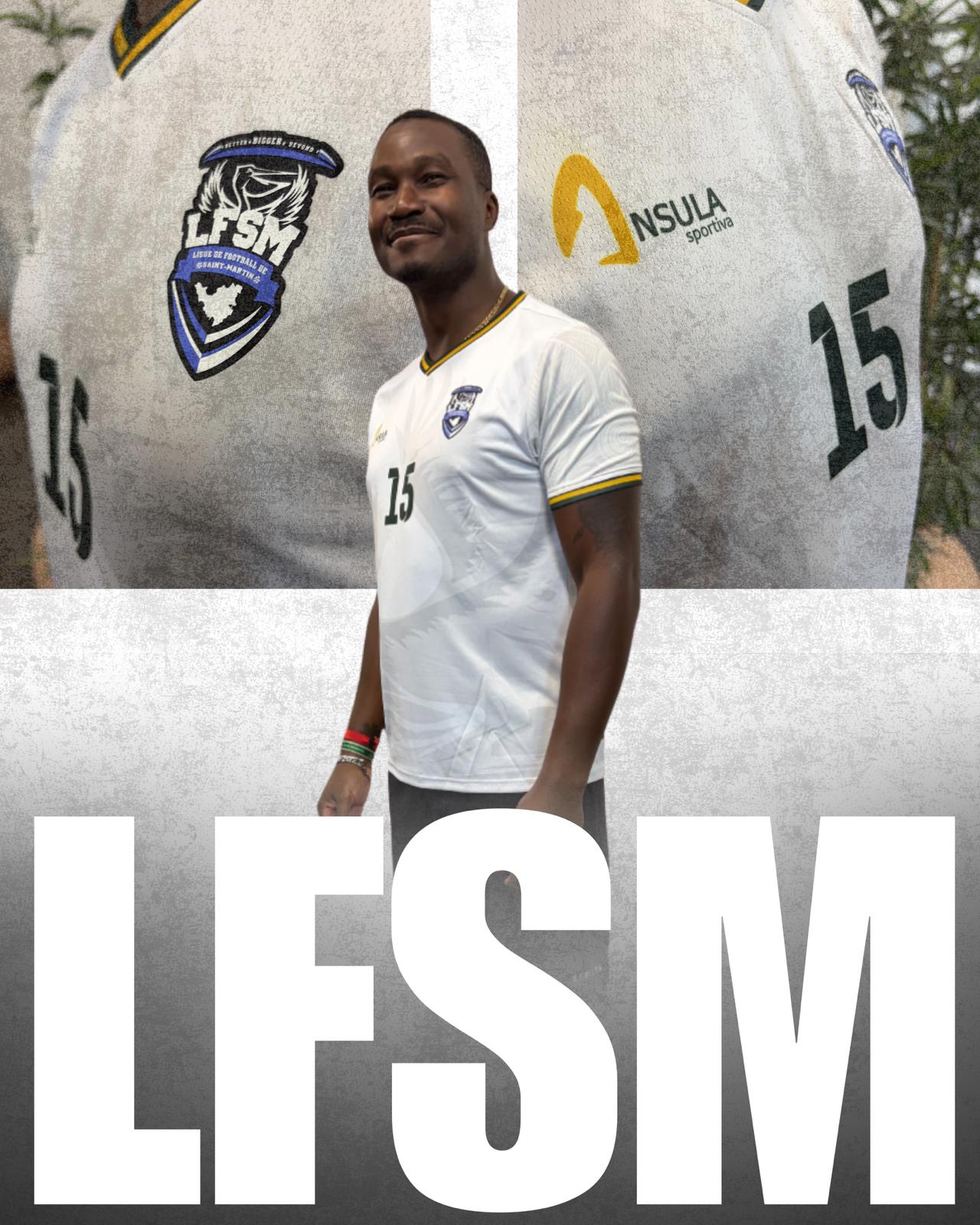 Maillot third sélection territoriale Saint-Martin Tropical 2025-2026