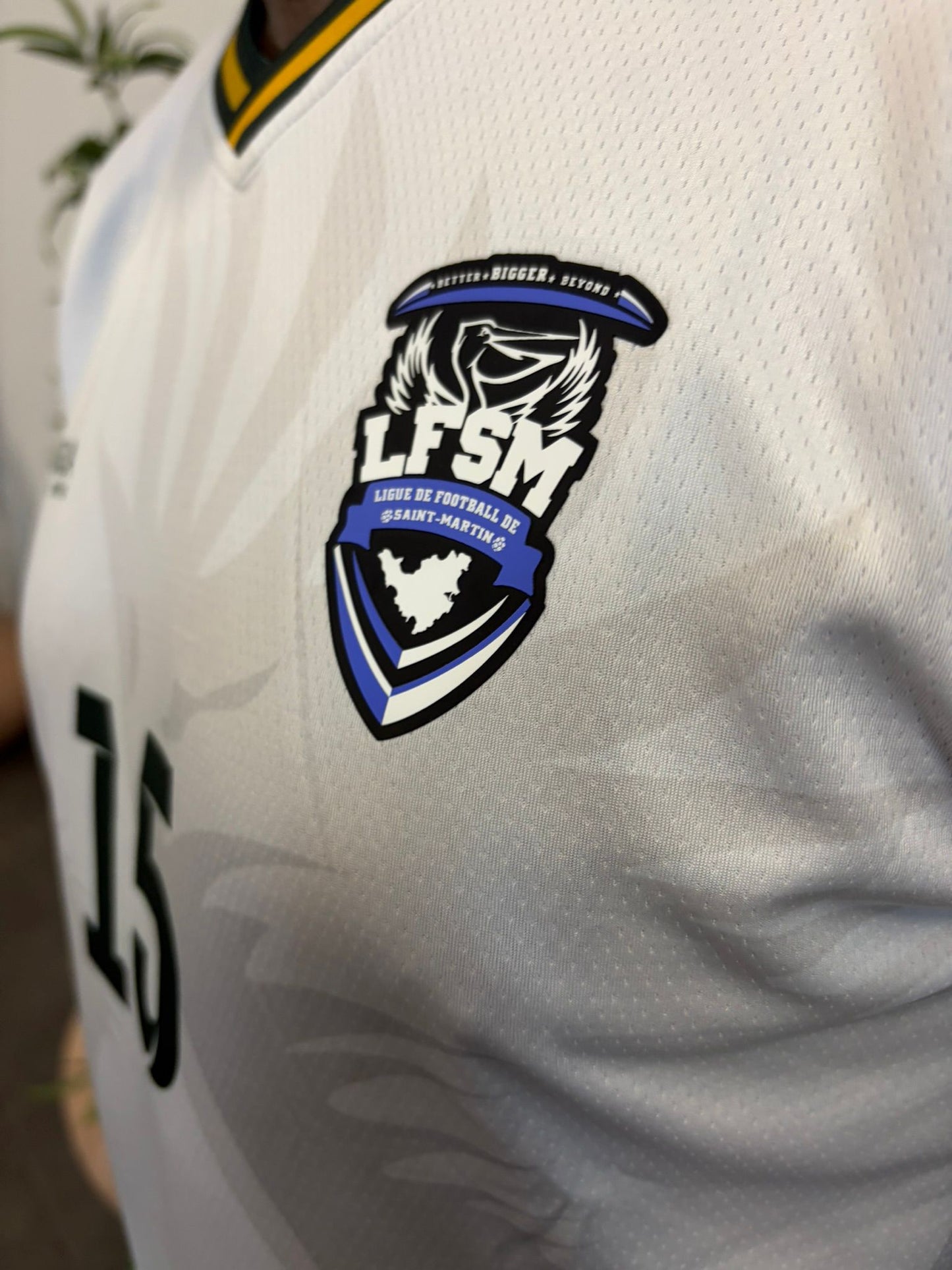 Maillot third sélection territoriale Saint-Martin Tropical 2025-2026