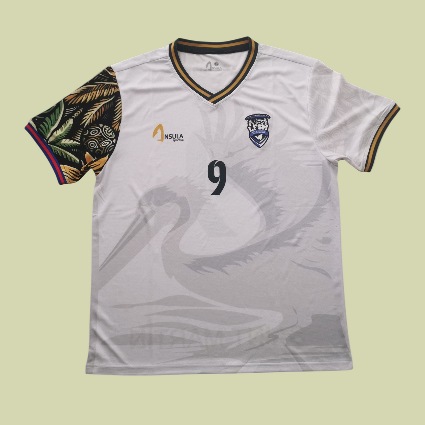 Maillot third sélection territoriale Saint-Martin Tropical 2025-2026