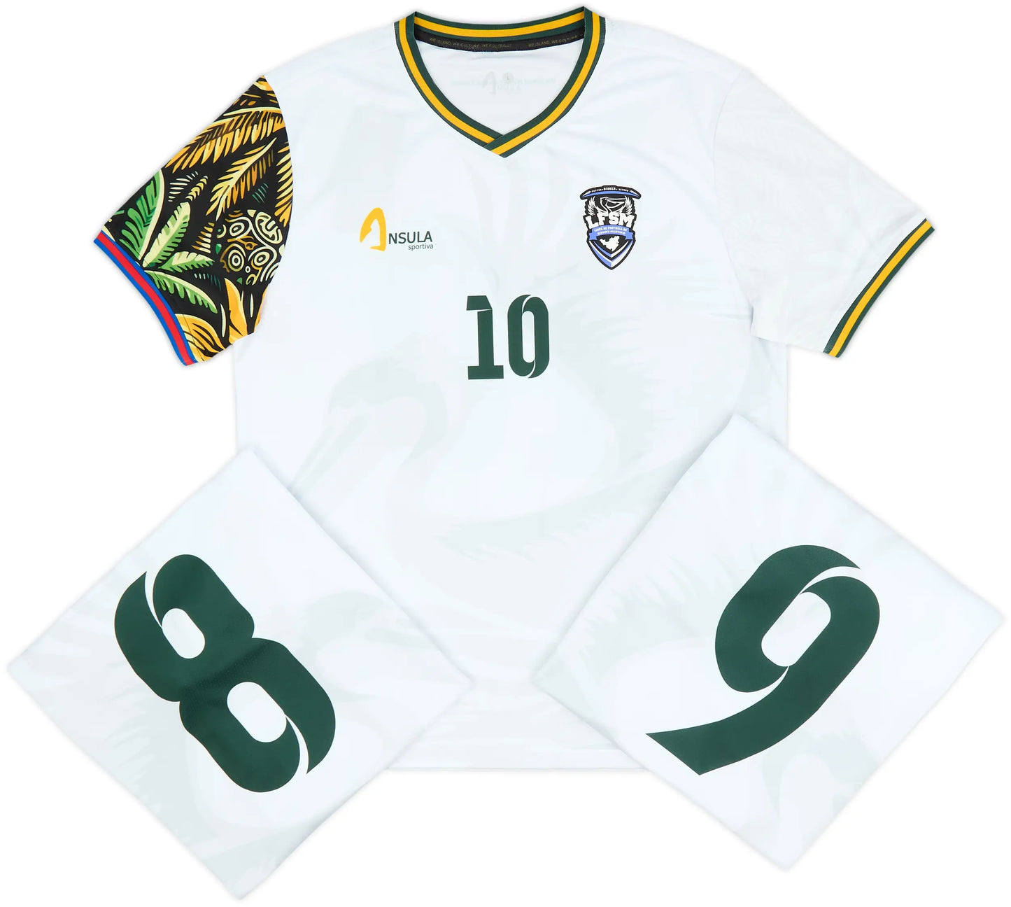 Maillot third sélection territoriale Saint-Martin Tropical 2025-2026